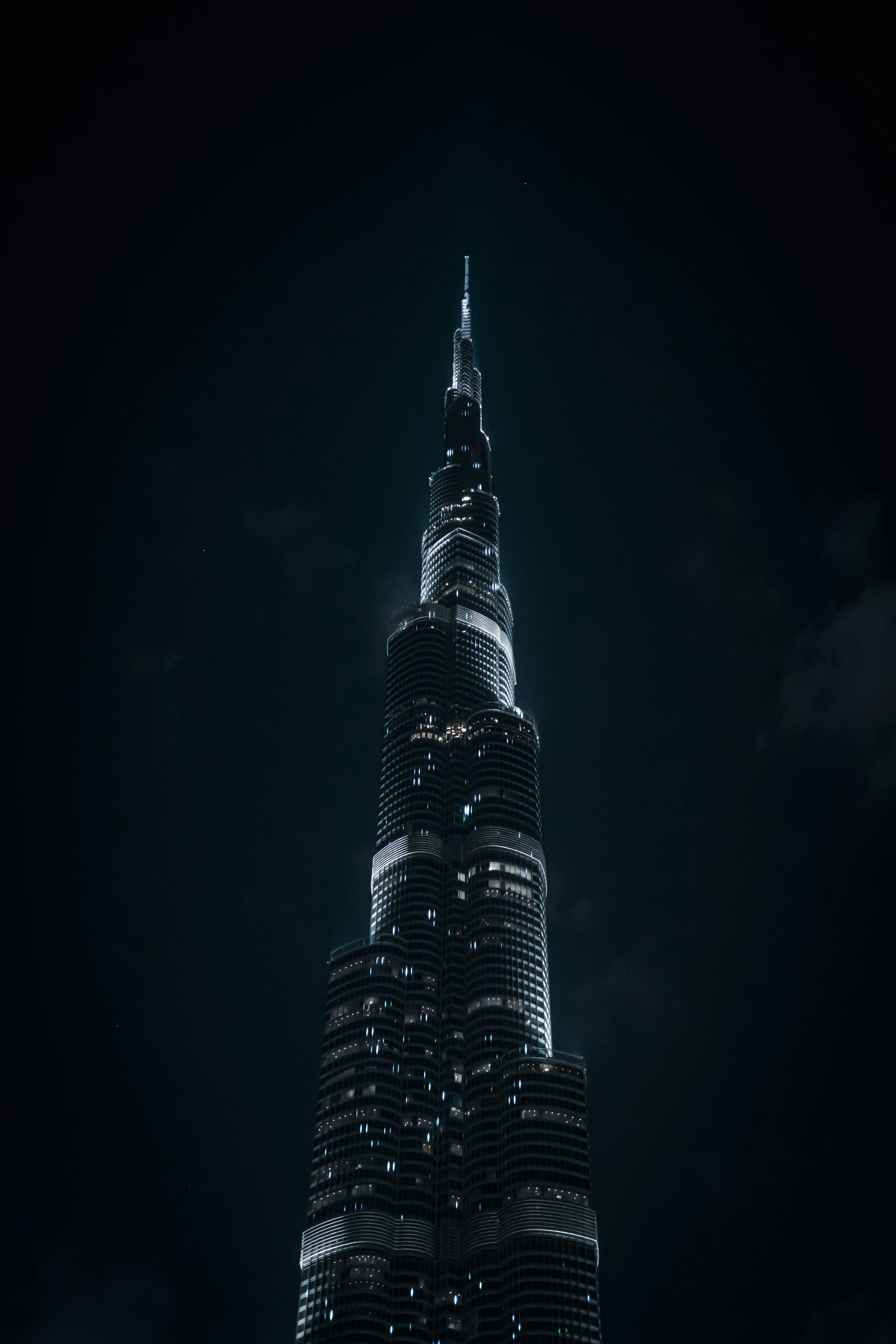 Skyscraper Burj Khalifa in Dubai